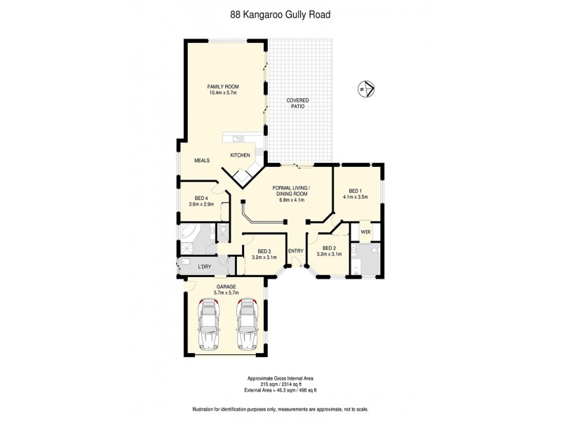 88 Kangaroo Gully Road, Bellbowrie QLD 4070 Floorplan