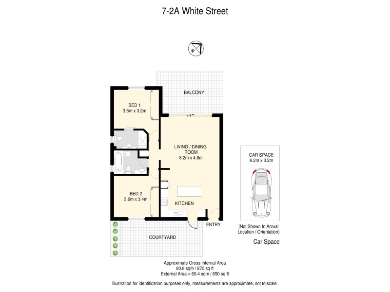 7/2A White Street, Everton Park QLD 4053 Floorplan