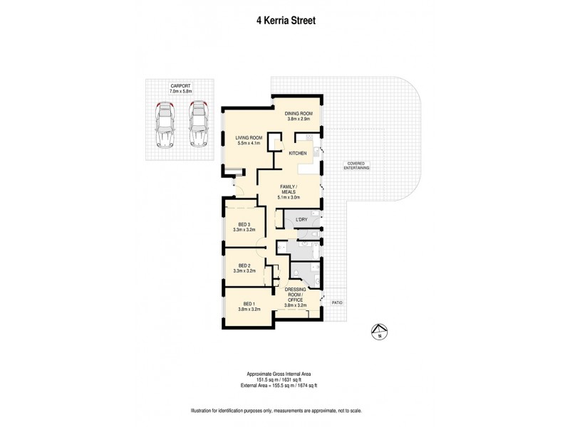 4 Kerria Street, Bellbowrie QLD 4070 Floorplan
