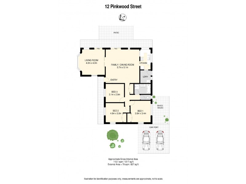 12 Pinkwood Street, Bellbowrie QLD 4070 Floorplan