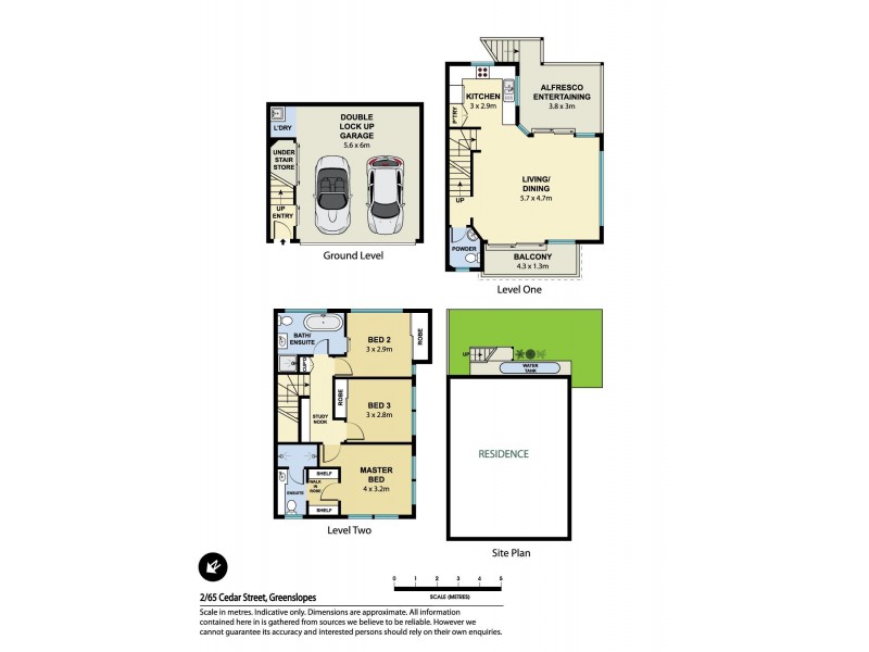 65B Cedar Street, Greenslopes QLD 4120 Floorplan