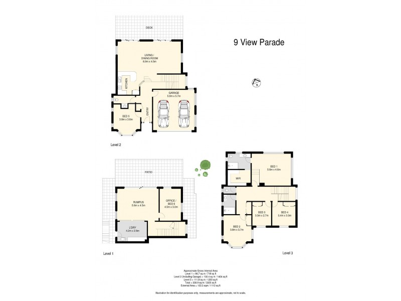 9 View Parade, Ashgrove QLD 4060 Floorplan