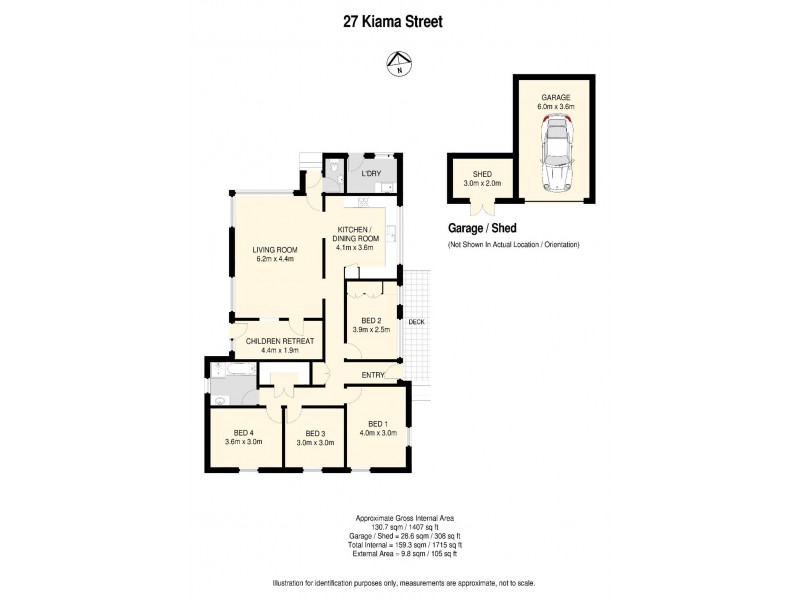27 Kiama Street, Wavell Heights QLD 4012 Floorplan