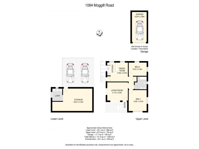 1084 Moggill Road, Kenmore QLD 4069 Floorplan