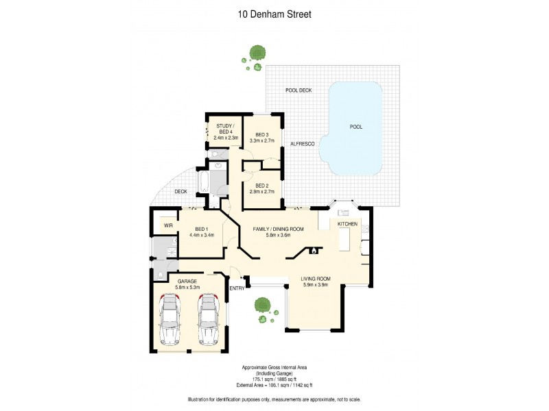 10 Denham Street, Bracken Ridge QLD 4017 Floorplan