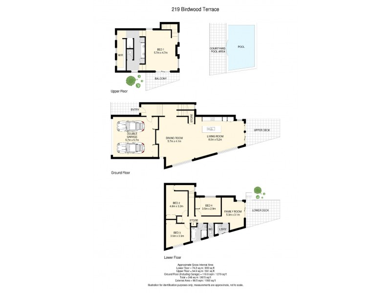219 Birdwood Terrace, Toowong QLD 4066 Floorplan