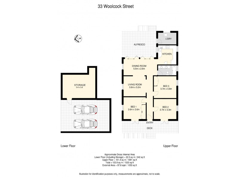 33 Woolcock Street, Red Hill QLD 4059 Floorplan