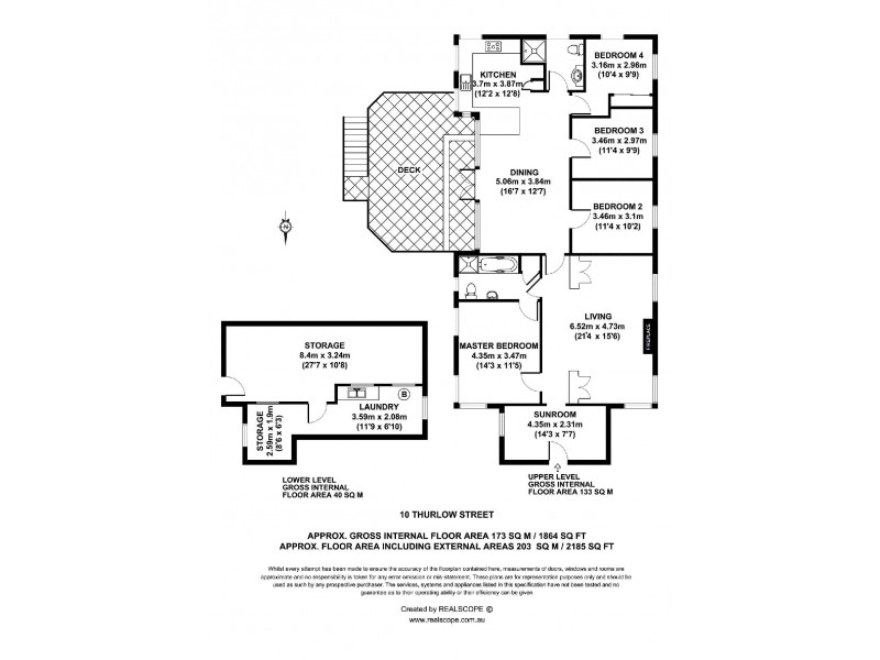 10 Thurlow Street, Newmarket QLD 4051 Floorplan