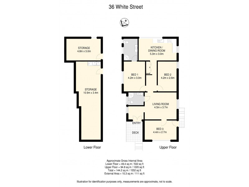 36 White Street, Everton Park QLD 4053 Floorplan