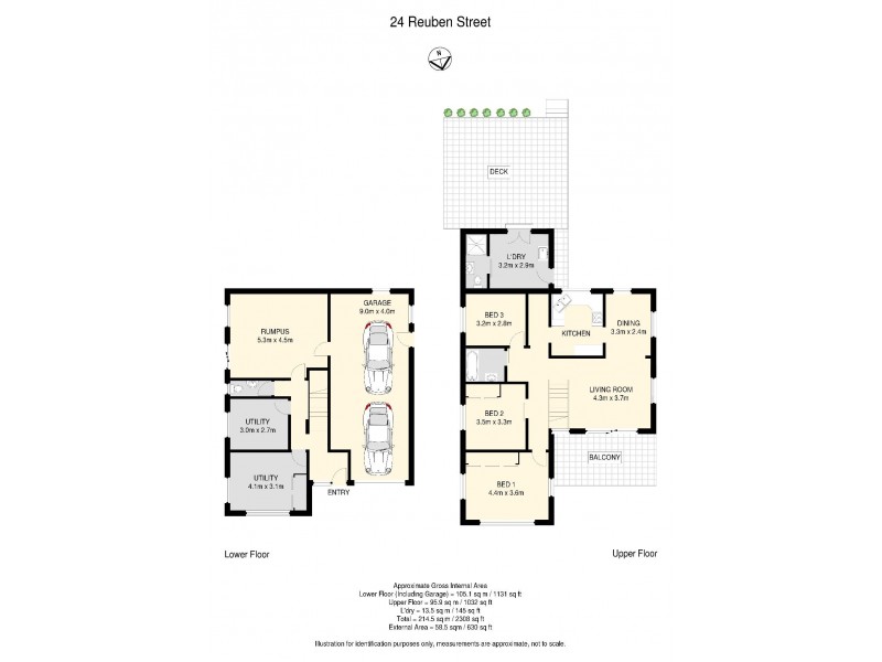 24 Reuben Street, Stafford QLD 4053 Floorplan