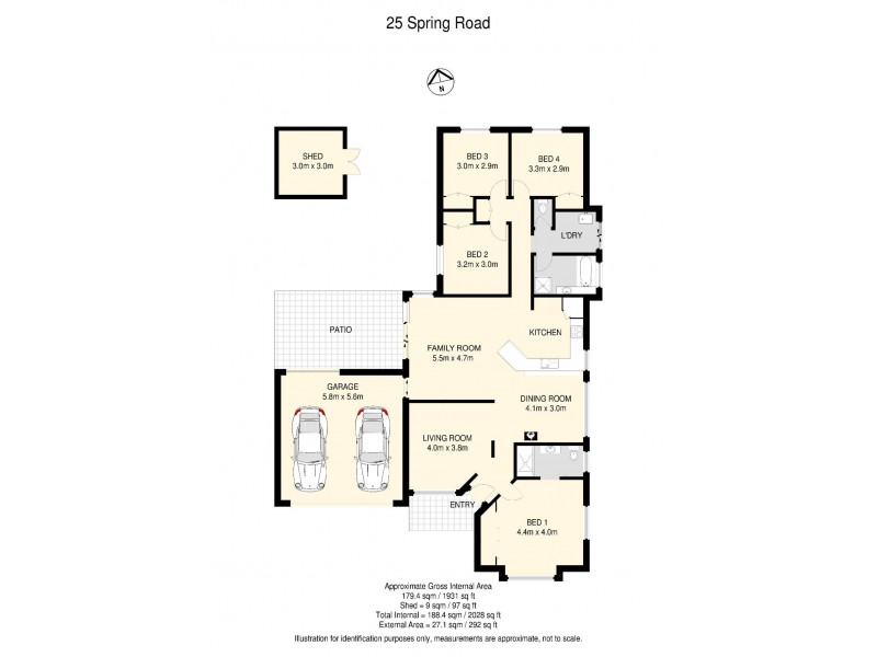 25 Spring Road, Kallangur QLD 4503 Floorplan