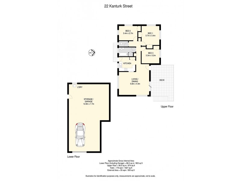 22 Kanturk Street, Ferny Grove QLD 4055 Floorplan