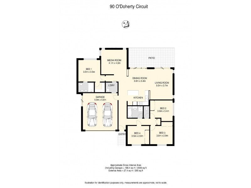 90 O’doherty Circuit, Nudgee QLD 4014 Floorplan
