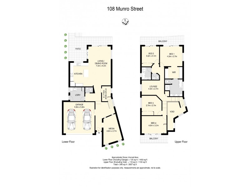 108 Munro Street, Auchenflower QLD 4066 Floorplan