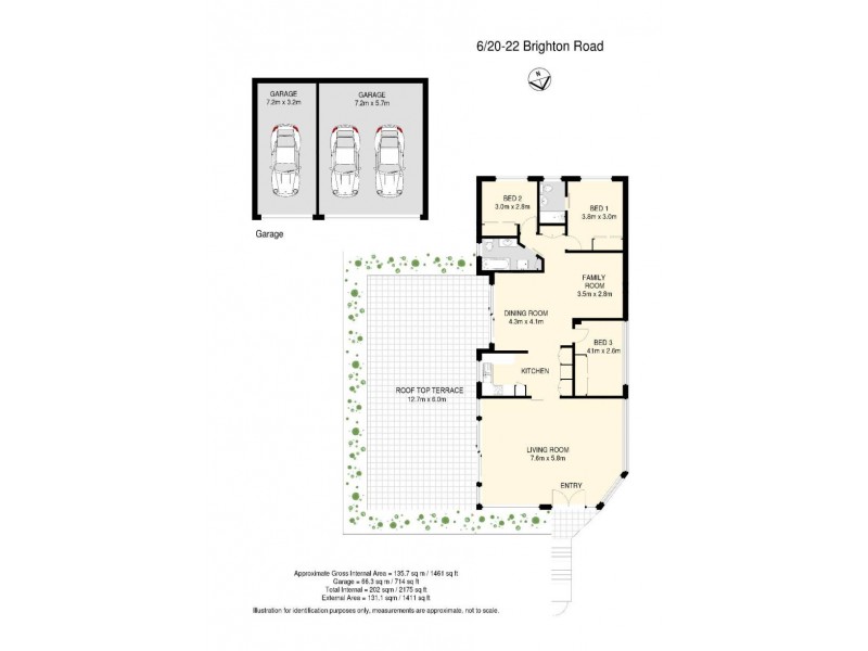 6/20-22 Brighton Road, Highgate Hill QLD 4101 Floorplan