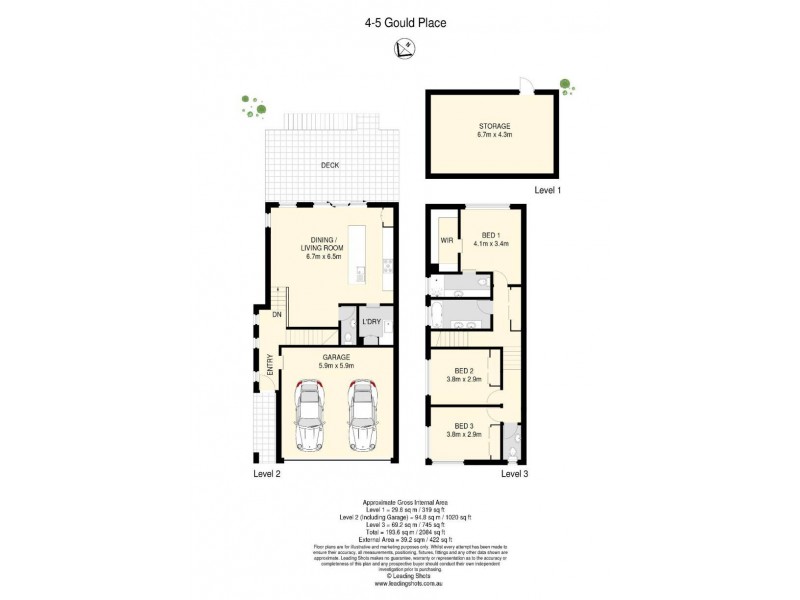 4/5 Gould Place, Herston QLD 4006 Floorplan