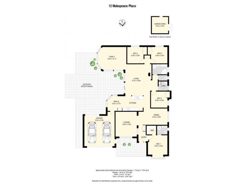 12 Makepeace Place, Bellbowrie QLD 4070 Floorplan