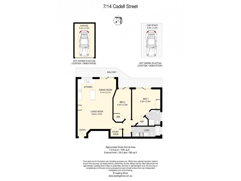 7/14 Cadell Street, Toowong QLD 4066 Floorplan