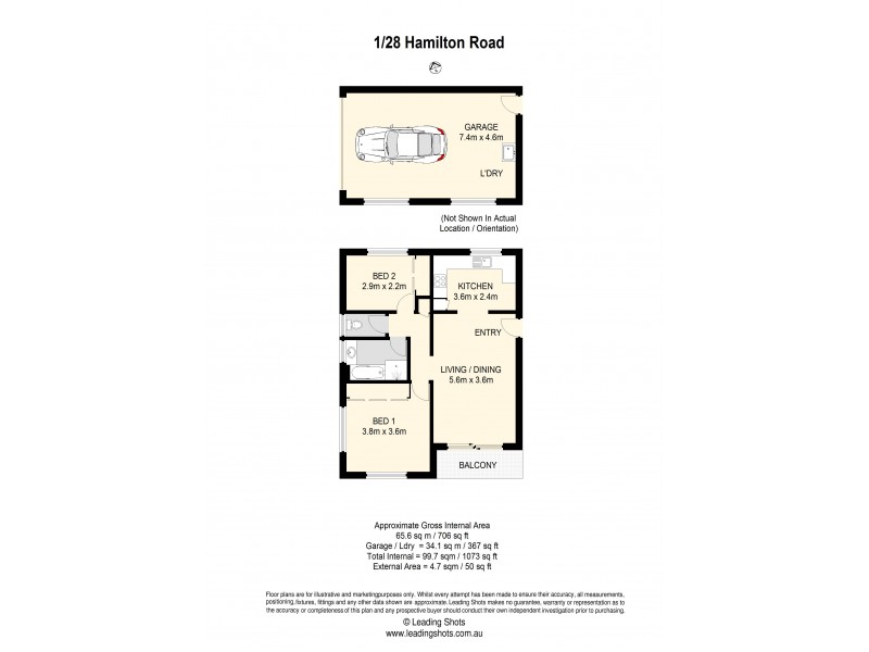 1/28 Hamilton Road, Moorooka QLD 4105 Floorplan
