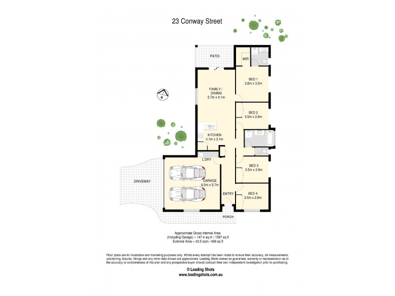 23 Conway Street, Riverview QLD 4303 Floorplan