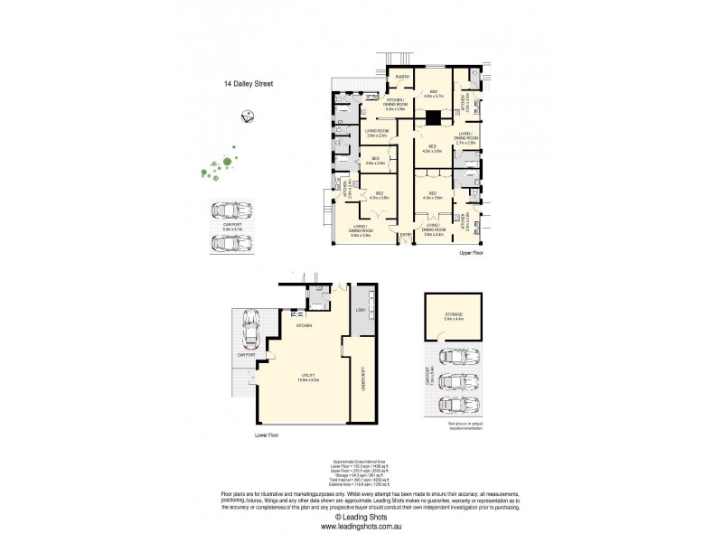 14 Dalley Street, Kelvin Grove QLD 4059 Floorplan