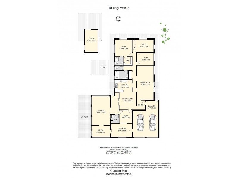10 Tingi Avenue, Tanah Merah QLD 4128 Floorplan
