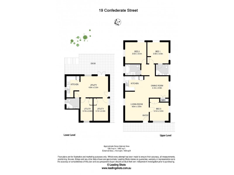 19 Confederate Street, Red Hill QLD 4059 Floorplan