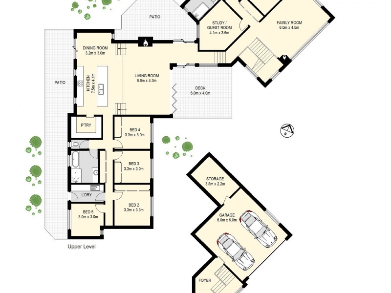 1 Nambruk Street, The Gap QLD 4061 Floorplan