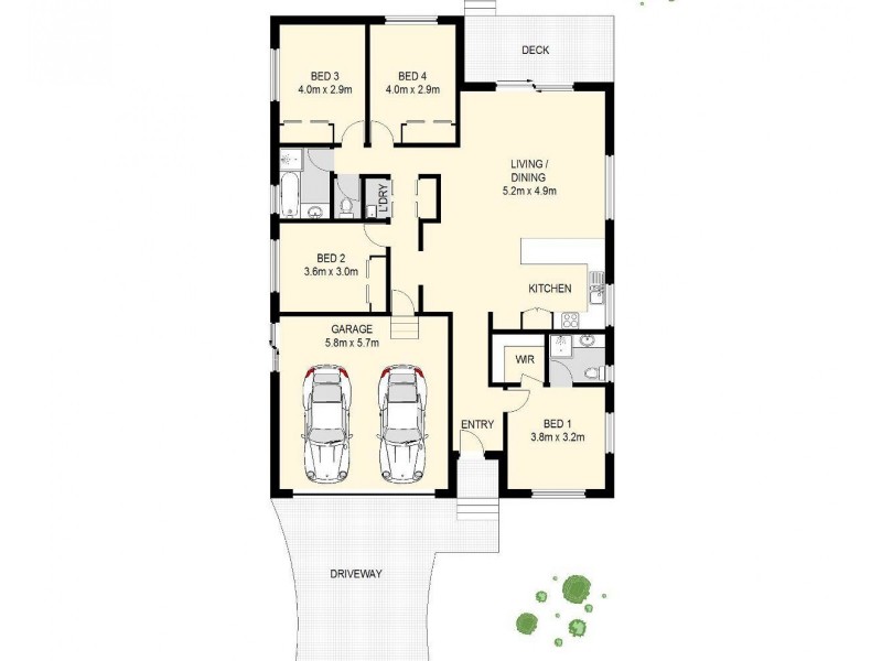 14 Guerin Court, Collingwood Park QLD 4301 Floorplan