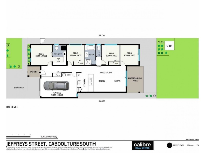 14 Jeffreys Street, Caboolture South QLD 4510 Floorplan