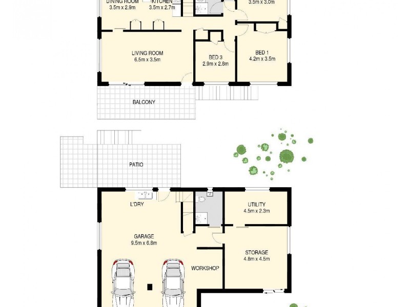 106 Hilder Road, The Gap QLD 4061 Floorplan