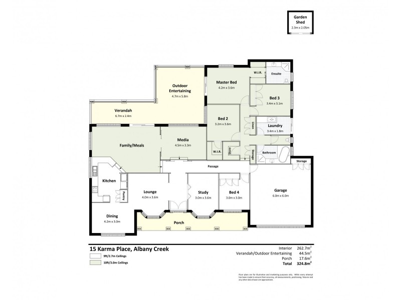 15 Karma Place, Albany Creek QLD 4035 Floorplan