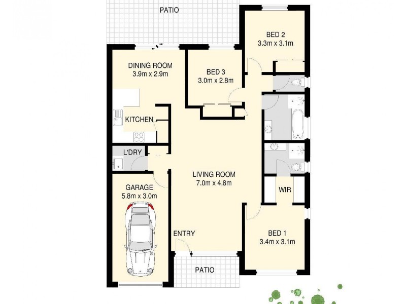 5/235 Albany Creek Road, Bridgeman Downs QLD 4035 Floorplan