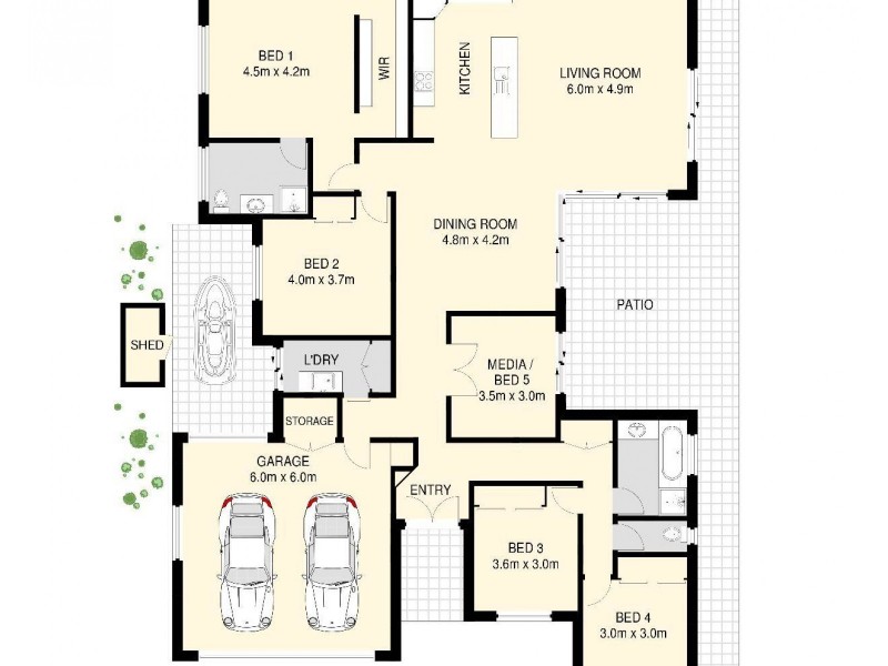 12 Elkhorn Court, North Lakes QLD 4509 Floorplan
