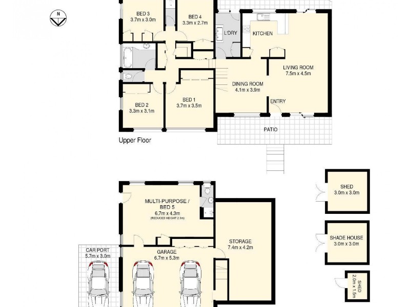 8 Tallawong Place, The Gap QLD 4061 Floorplan