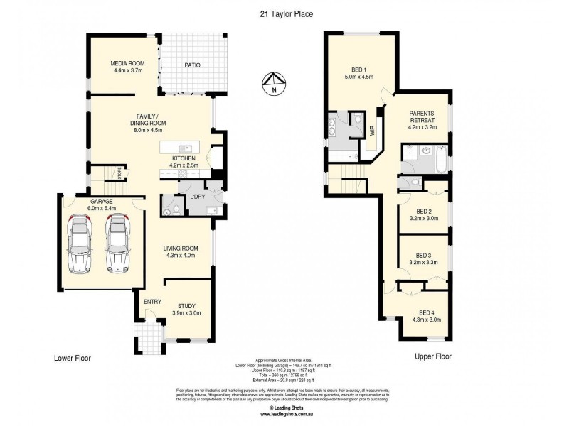 21 Taylor Place, Mackenzie QLD 4156 Floorplan