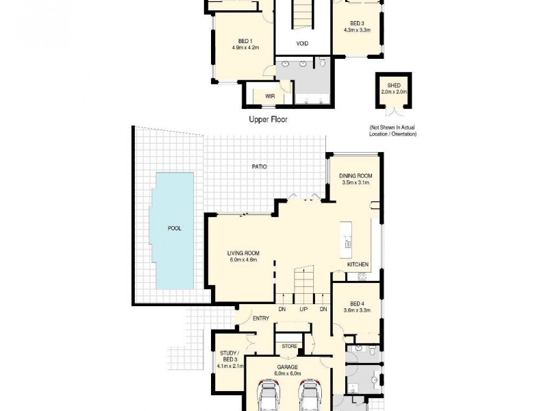 2 Dewberry Place, Bridgeman Downs QLD 4035 Floorplan