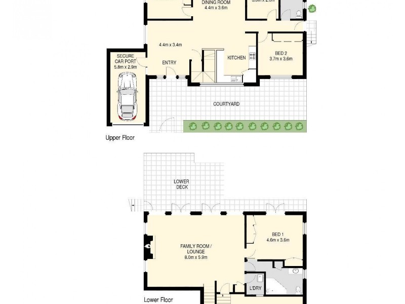 120 Simpsons Road, Bardon QLD 4065 Floorplan