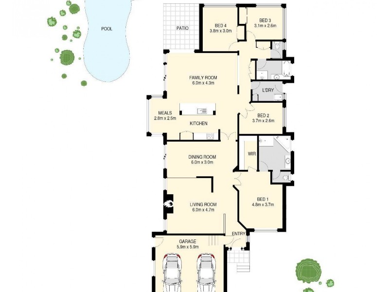 70 Carinya Street, Indooroopilly QLD 4068 Floorplan