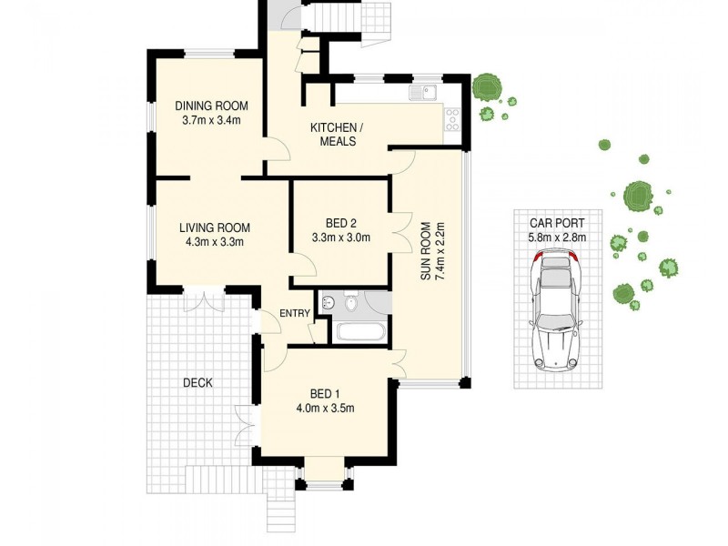 44 Sydney Street, Kedron QLD 4031 Floorplan