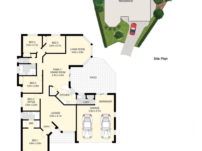 5 Vista Court, Mango Hill QLD 4509 Floorplan