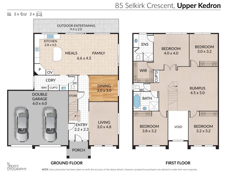 85 Selkirk Crescent, Upper Kedron QLD 4055 Floorplan