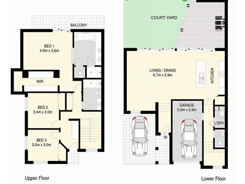 1/23 Albert Street, Woolloongabba QLD 4102 Floorplan