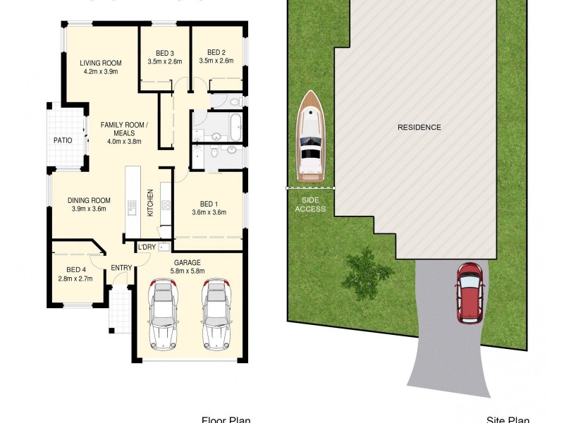3 Sawrey Street, Rothwell QLD 4022 Floorplan