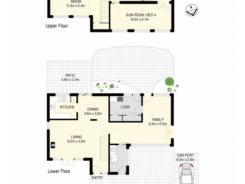 85 Bardon Esplanade, Bardon QLD 4065 Floorplan