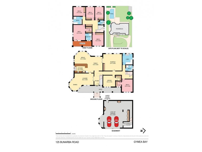 125-127 Bunarba Road, Gymea Bay NSW 2227 Floorplan