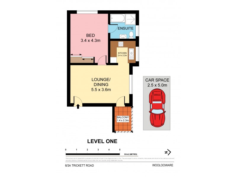 6/3a Trickett Road, Woolooware NSW 2230 Floorplan