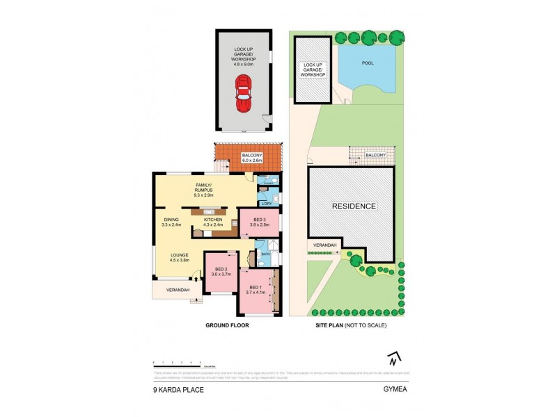 9 Karda Place, Gymea NSW 2227 Floorplan