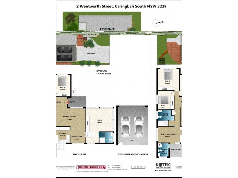 2 Wentworth Street, Caringbah South NSW 2229 Floorplan
