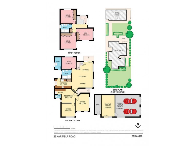 22 Karimbla Road, Miranda NSW 2228 Floorplan